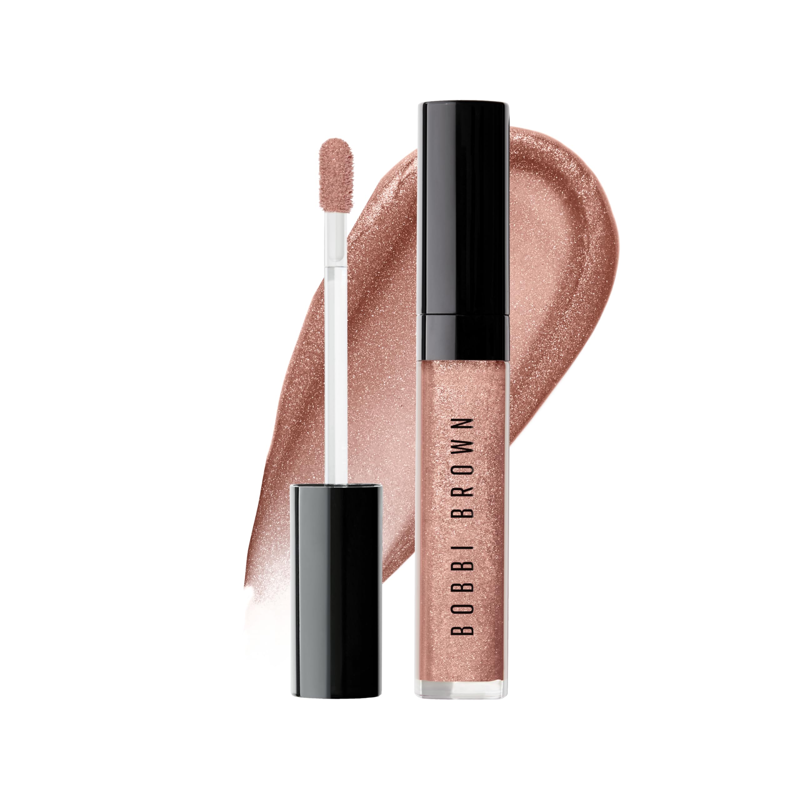 Photo 1 of *MINOR DAMAGE - USED*
Bobbi Brown Crushed Oil-Infused Gloss | Hydrating, Non-Sticky, Tinted Lip Oil Gloss | High-Impact Shine & Comfortable Feel, 0.20 Fl Oz, Bare Sparkle