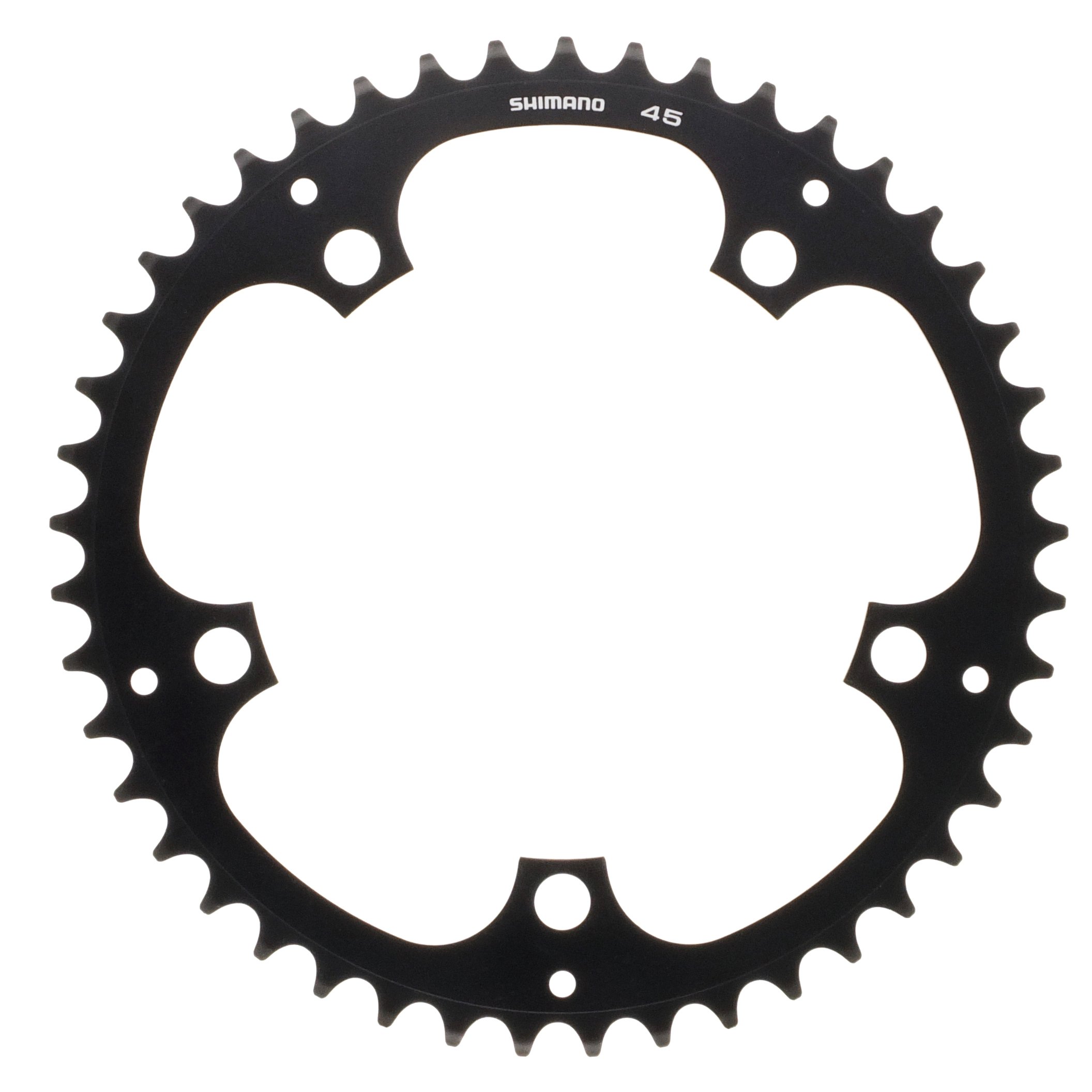 Shimano Alfine S501 chainring 5-arm, 45T, black