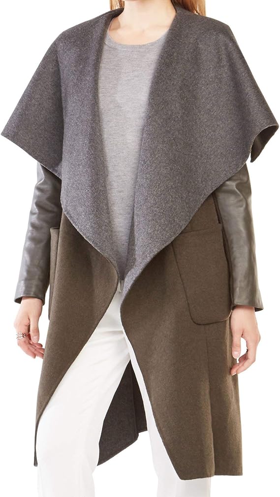 bcbgmaxazria wrap coat