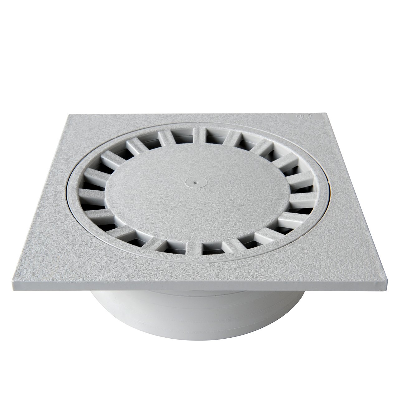 First Plast CHPVC25G Manhole Cover in PVC, Grey, 250x250 mm