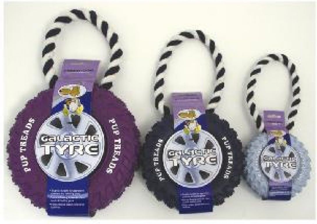 Cyber-Dog Dog Toy Galactic Tyre Small 10Cm