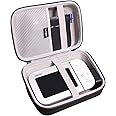 LTGEM Case Compatible with OMRON Platinum BP5450 / Gold BP5350 Blood Pressure Monitor(Inside: 8.5"x5.1"x4.5"), Black + Grey