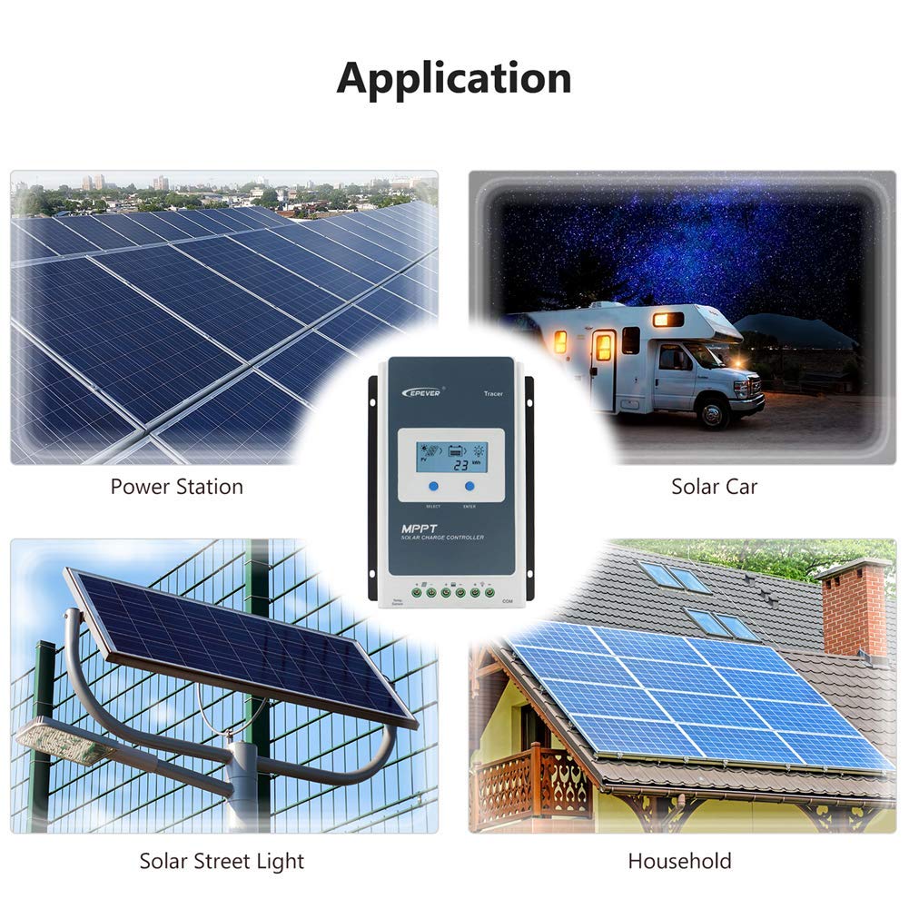 EPEVER Tracer1210AN MPPT Solar Charge Controller Dimensions