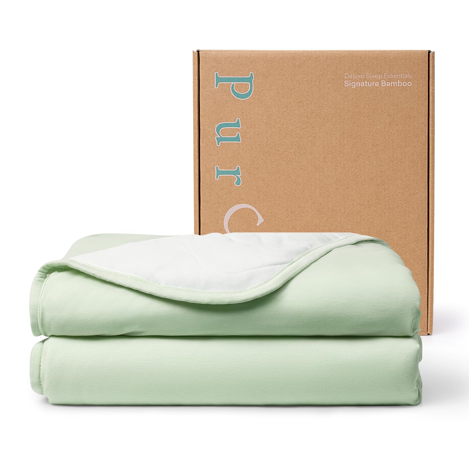 Photo 1 of PurComfy Supersoft Toddler Comforter, Premium Bamboo Viscose Crib Blanket, Breathable 1.0 Tog Crib Quilt for All Seasons 39"×55"