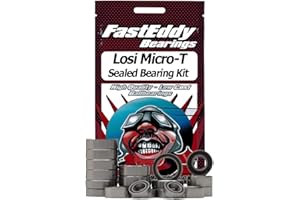 FastEddy Bearings Compatible with Team Losi Micro-T Sealed Bearing Kit
