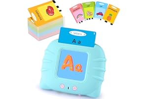 TOLOSO Talking Flash Cards for Toddlers with 384 Sight Words, Pocket Speech Therapy Toddler Toys, Learning & Educational Toys for Toddlers 1 2 3 4 5 Years Old, Montessori Sensory Toys for Autistic Children