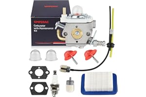 SIMPERAC SIMPEARC PB-580T Carburetor for Echo Blower PB580T PB-580H PB-580T A021004331 Leaf Blower Parts Carburetor for Shindaiwa EB600RT Backpack Blower with PB580 Air Filter Fuel Line Maintenance Kit