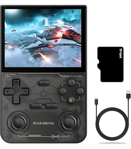 Amazon.com: K36 3.5-in Handheld Game Console 640*480 IPS Screen