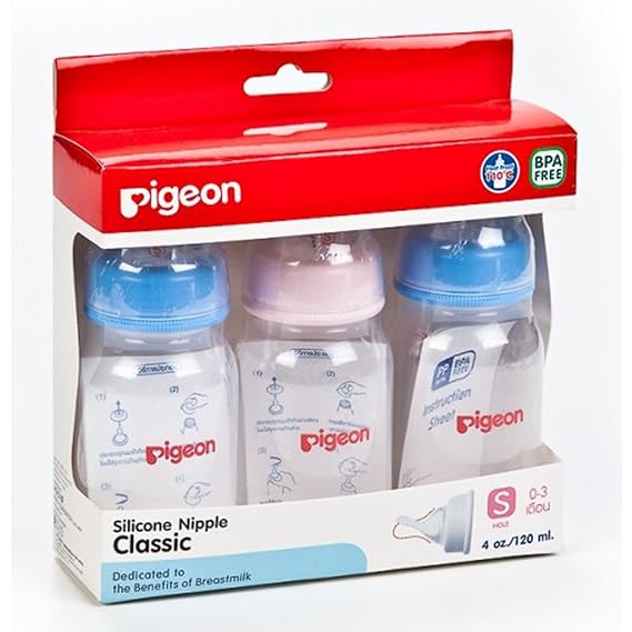 pigeon wide neck teat 9 month