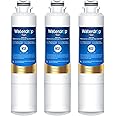 Waterdrop Plus DA29-00020B NSF 401&53&42 Certified Refrigerator Water Filter, Replacement for Samsung® Water Filter HAF-CIN/EXP, HAF-CIN, FMS-2, RF28HMEDBSR, RF263BEAESR, 3 Filters (Package May Vary)