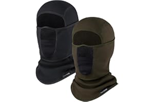 OTXNIREY Balaclava Ski Mask (with Breathable Holes) Windproof Winter Fleece Neck Face Warmer for Men&Women