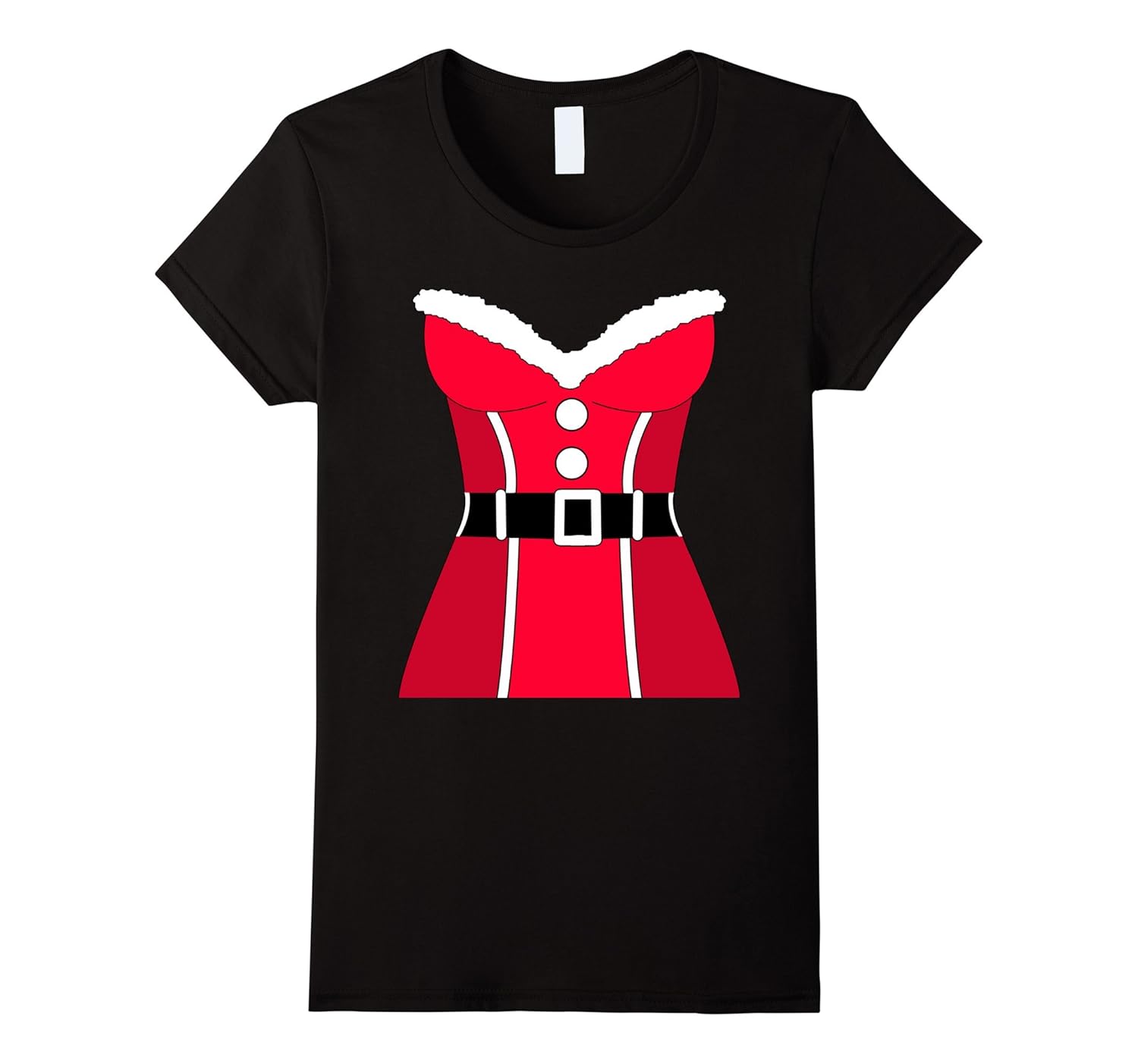 Womens mrs santa claus costume for christmas t-shirt for mom-ANZ