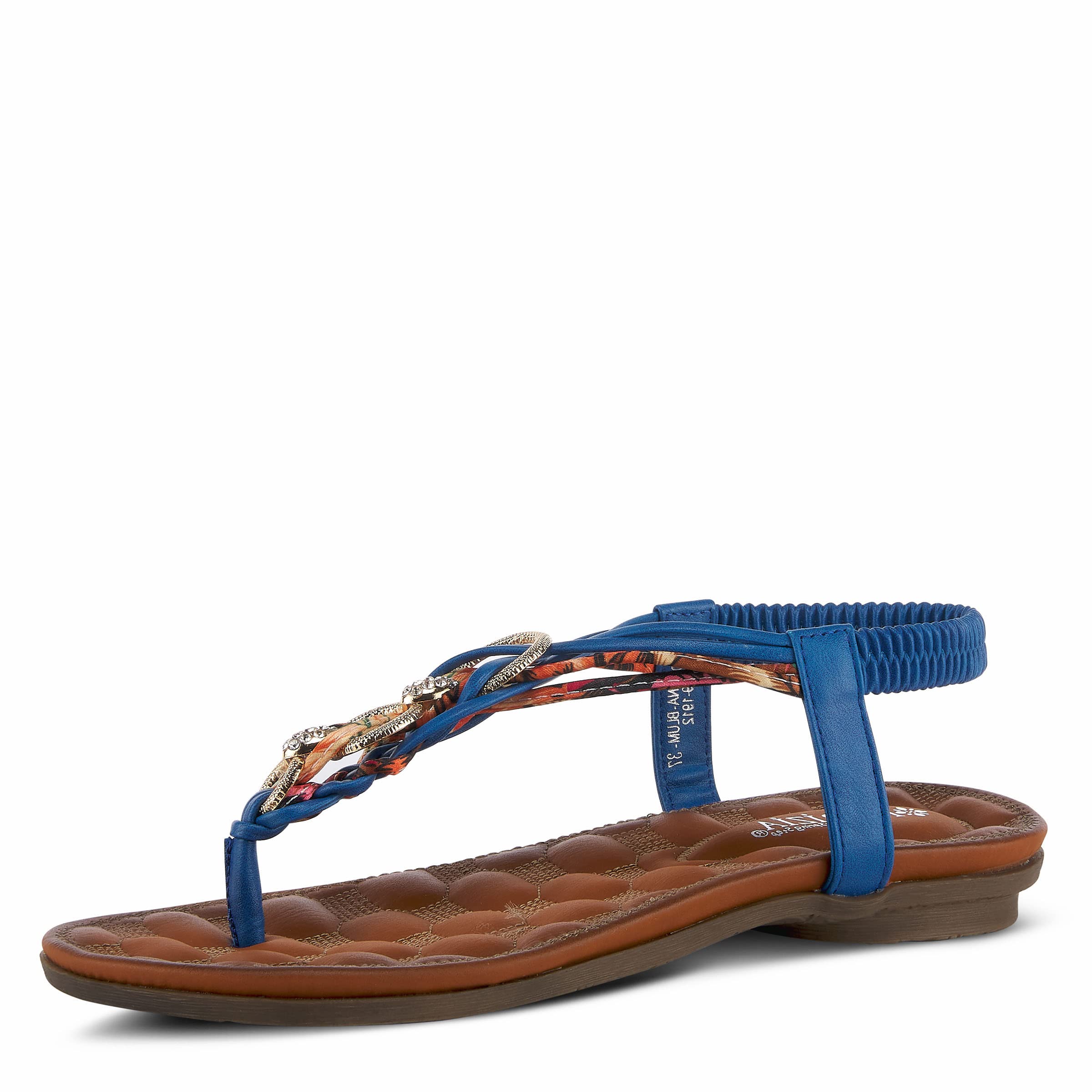 PATRIZIA GADELINA BLUE MULTI Shoe US 6.5-7