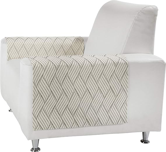 Erwin Müller Armlehnenschoner 2er-Pack grau Größe 50x70 cm