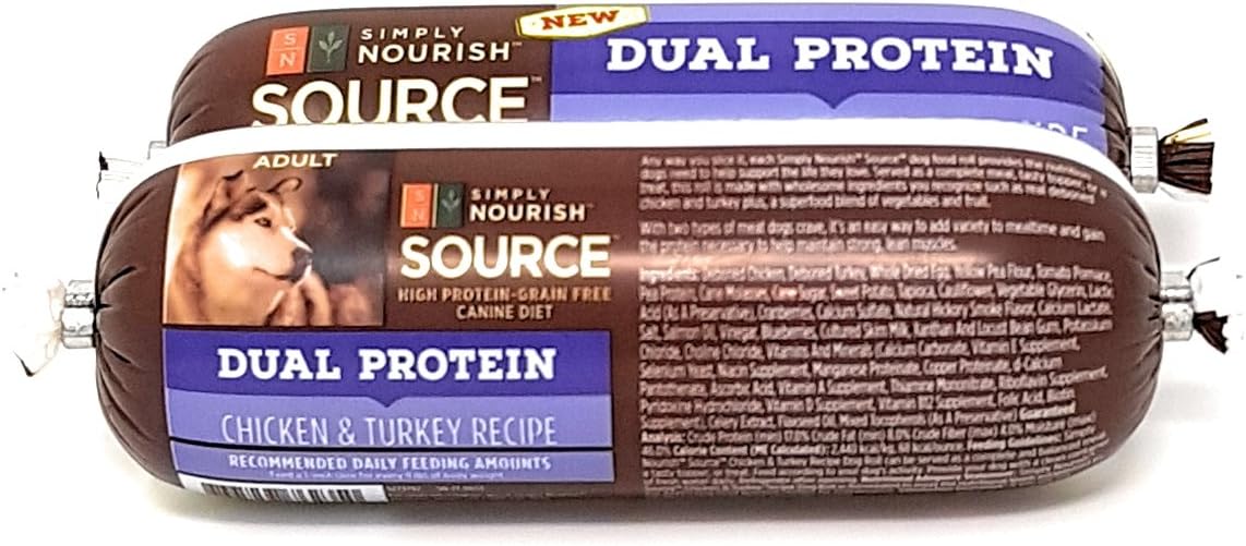 simply nourish dual protein dog food