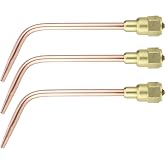 S&Uuml;A - Oxy-Acetylene Welding Tip Series W-J Compatible with &ldquo;J&rdquo; Series Victor Ligth Duty Torches - Sizes #1, #2 and #3 (3-Pack)