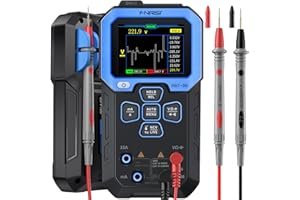 FNIRSI DMT-99 Digital Multimeter 9999 Counts TRMS, Rechargeable Auto-Ranging Volt Meter with Recording and Monitoring Data Mo