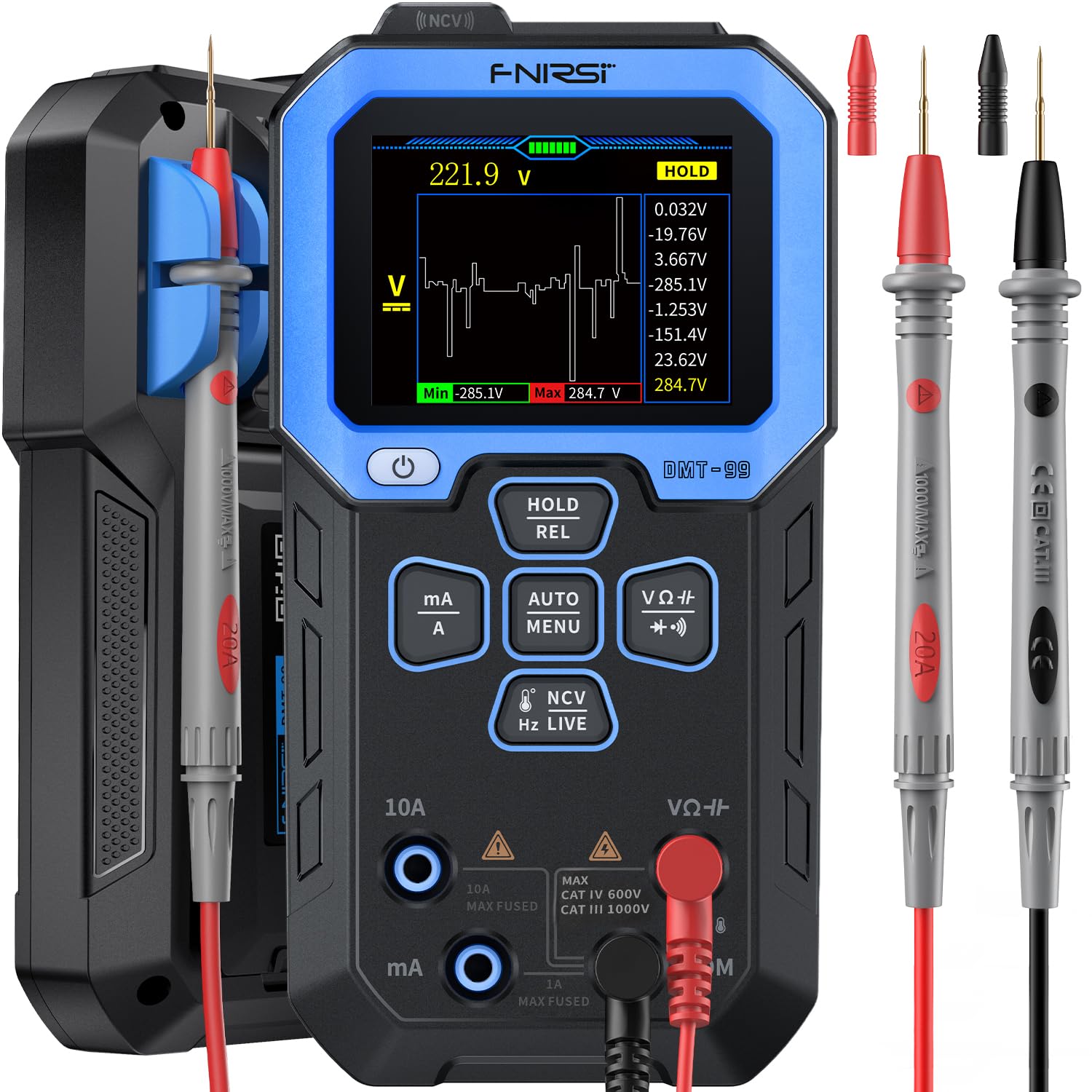 FNIRSI DMT-99 Digital Multimeter 9999 Counts