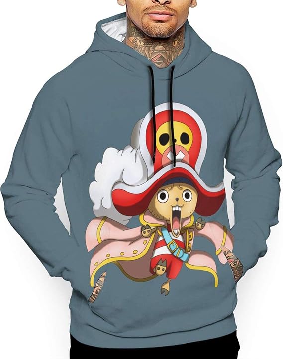 Amazon Co Jp メンズ 長袖パーカートニートニーチョッパー 2 柔らかく快適 フード付きセーター 100 ポリエステル シンプル ゆったり おしゃれ カジュアル 秋服 スウェットパーカー 服 ファッション小物