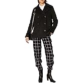 Derek Lam Collective womens Grey Double Breasted Peacoat