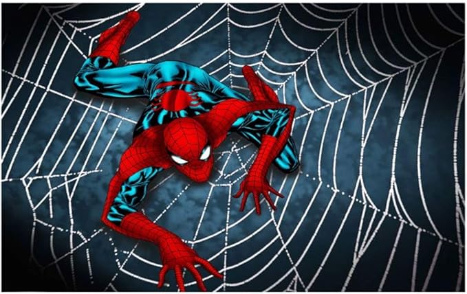 Benutzerdefinierte Spiderman 3d Wandbild Für Die Kinderzimmer