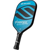 Selkirk Sport Amped Control Pickleball Paddles | Fiberglass | 16mm X5 Core | An easy-control pickleball racket for every skill level, with an X5 honeycomb core and textured spin face