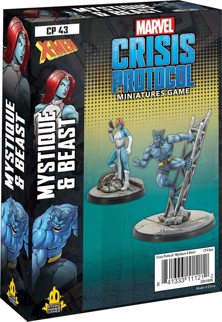 Unbekannt Marvel Crisis Protocol: Mystique and Beast English