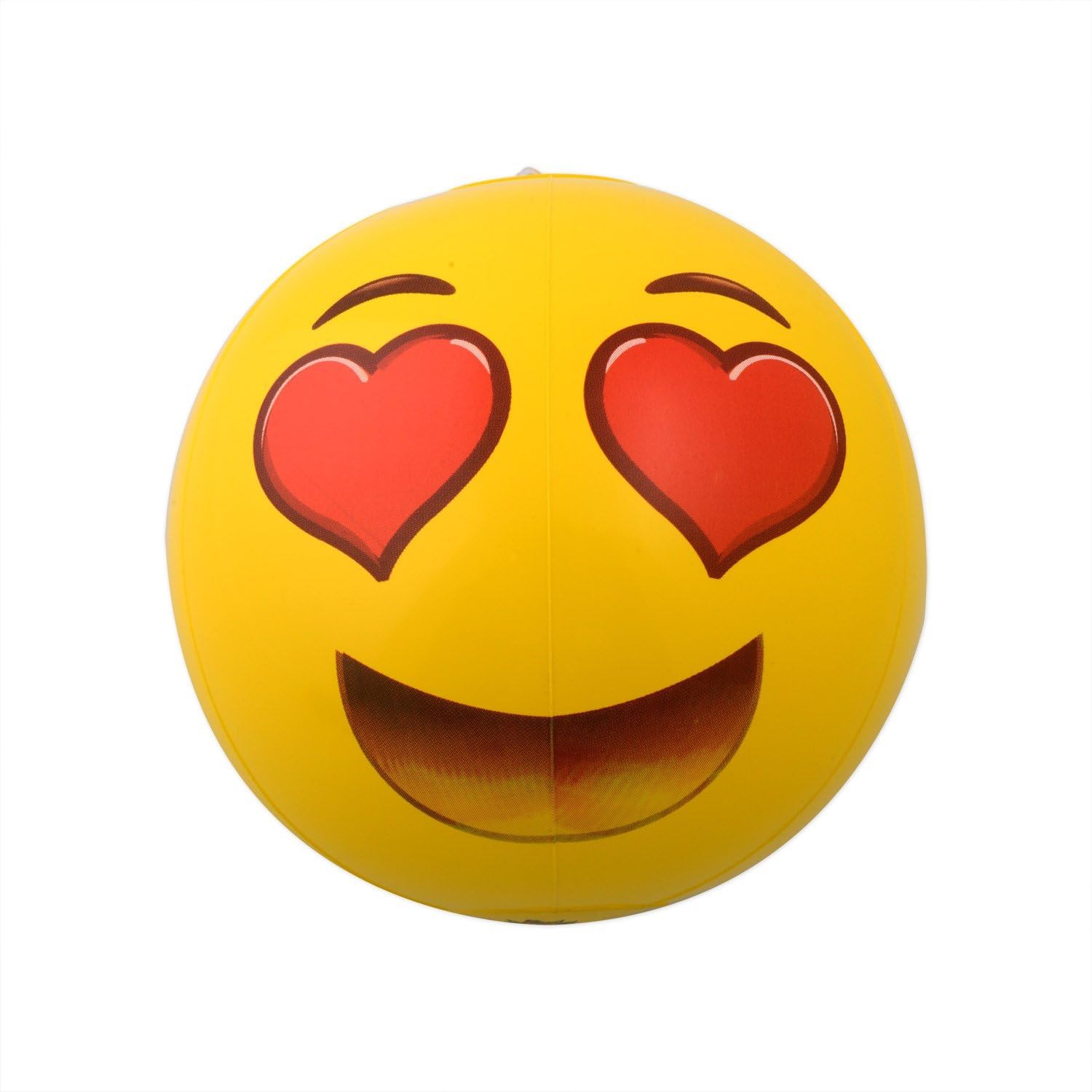 Emoji Universe: 12" Emoji Inflatable Beach Balls, 12-Pack: Toys & Games