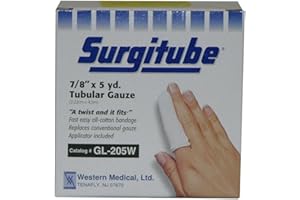 YIDERBO Pregnancy Test Accessories -Tubular Gauze - White - (7/8)"