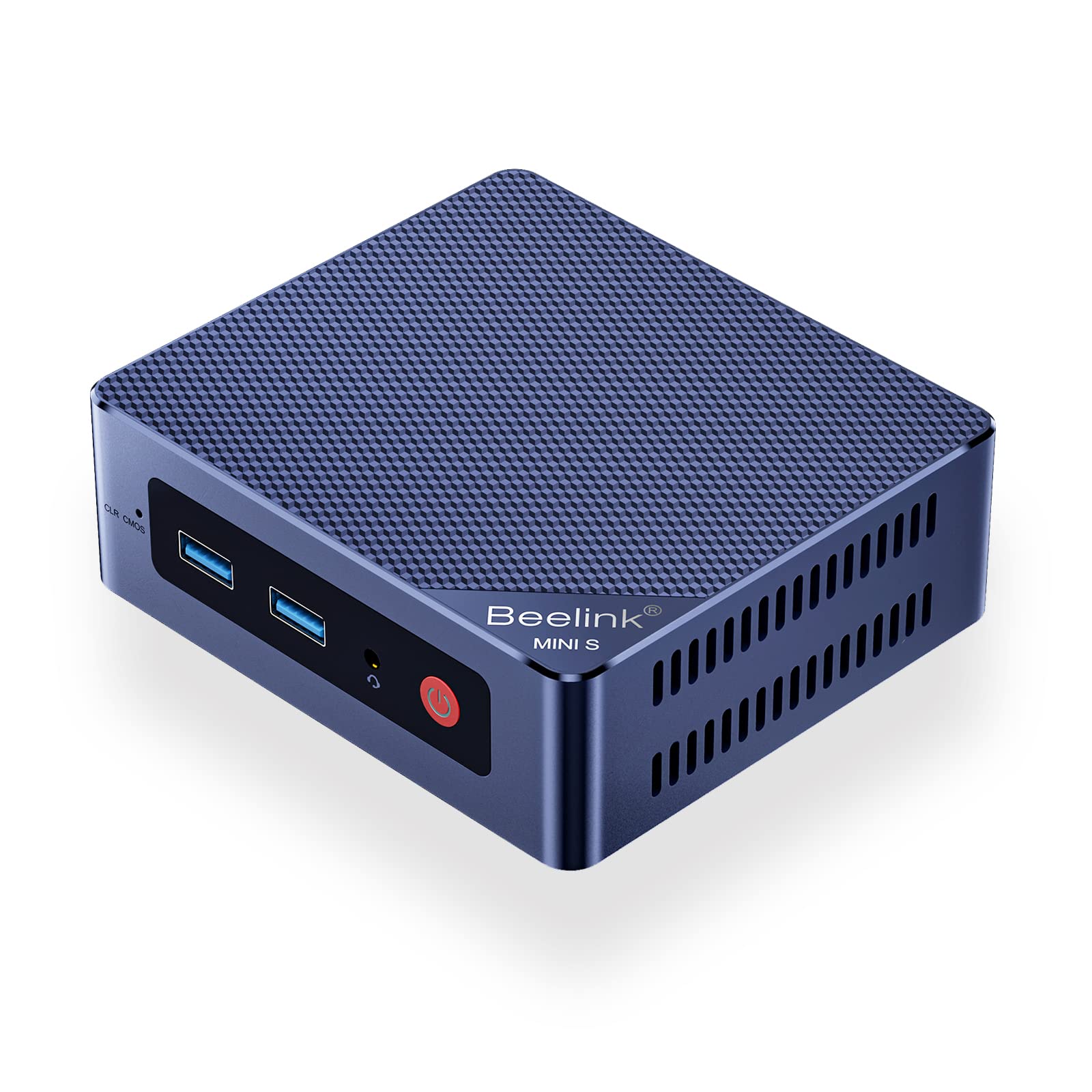Beelink Mini S12 Mini PC, Intel 12. Prozessor N95 (4C/4T, bis zu 2.9Ghz), 8G DDR4 256G M.2 SSD Mini Computer Windows 11 Home, 4K Dual HDMI, 25W TDP/WiFi 5/BT4.2/RJ45 2.5G