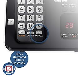 Panasonic DECT 6.0 Expandable Cordless Phone System