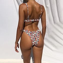 Bathing Suits for Women Deep V Neck Sexy Two Piece