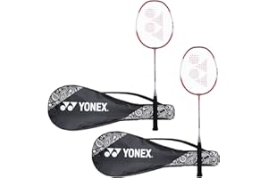 Yonex ZR 100 Light Aluminium Badminton Racquet with Full Cover, Set of 2 | Made in India