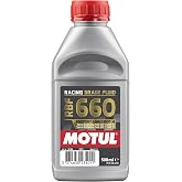 Motul RBF 660 Racing Brake Fluid &ndash; DOT 4, 100% Synthetic Racing Brake Fluid - 500ml Bottle (101667)