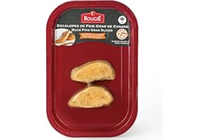 GOURMET FOOD WORLD Fresh Duck Foie Gras Sliced Flash Frozen - 2 PCS