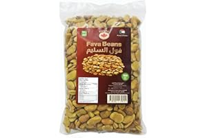 Farghli Fava Beans, 800 g – Dried Shelled Fava Beans, Pack of 1