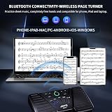 JOYO SP-01 Bluetooth Page Turner Pedal Rechargeable Wireless Foot Controller view 2