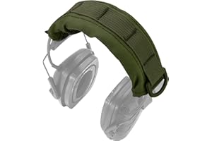 PROHEAR HC01 Headset Cover Tactical Advanced Earmuffs Modular Cover Fit for 3M WorkTunes Peltor Howard Leight Impact Walkers Razor - Green