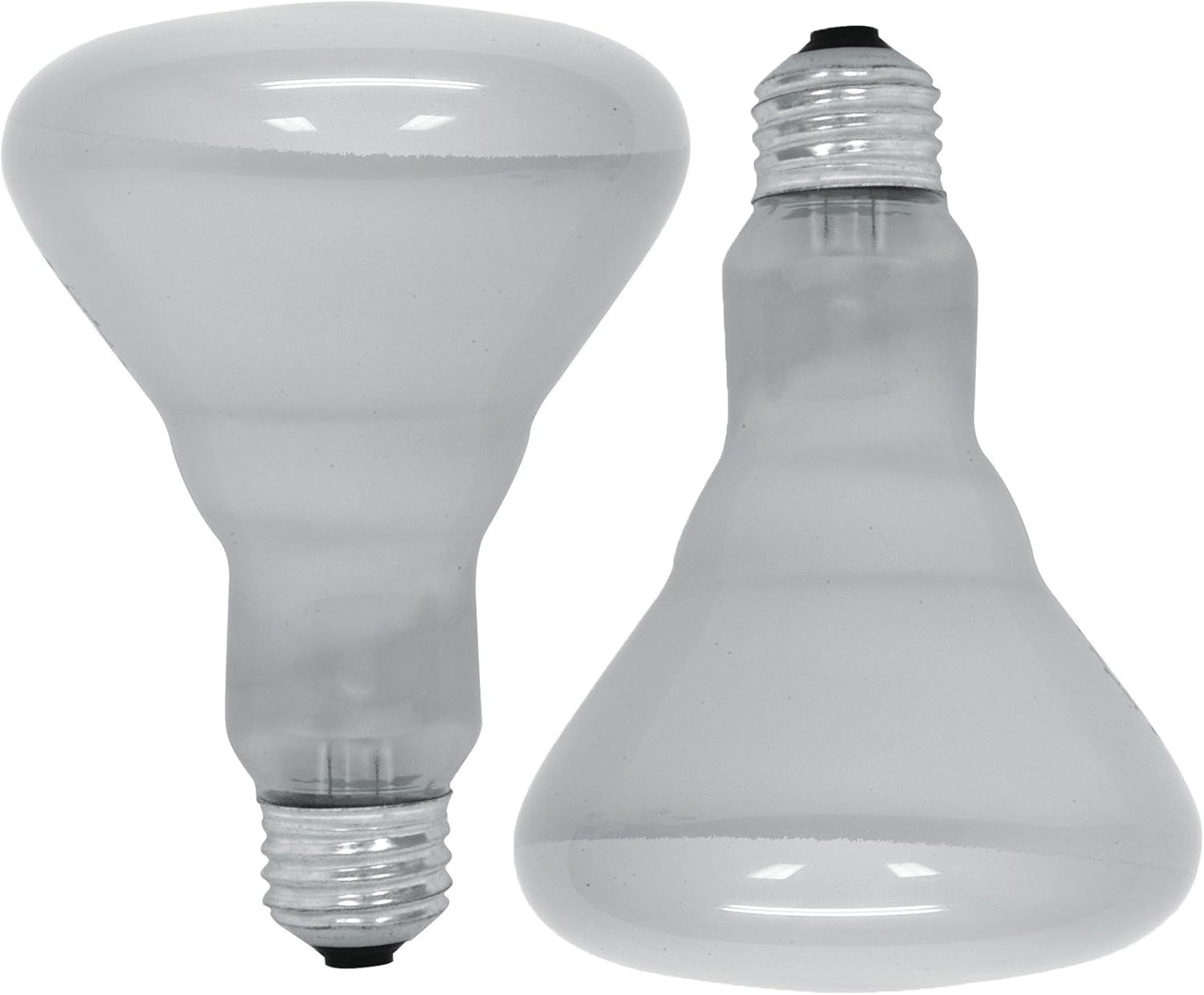 GE Lighting 18011 65Watt Soft White Reflector Flood BR30 Light Bulb, 2