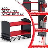 Bomclap Wall Mounted Heavy Duty 4 Slot Power Impact Drill Tool Rack Screwdriver view 3