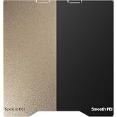 Upgraded 270x293mm for K2 PEI Build Plate Smooth &amp; Textured PEI Sheet Magnetic Flexible Removable Spring Steel Printing Bed Compatible with Creelity K2 Combo 3D Printer.