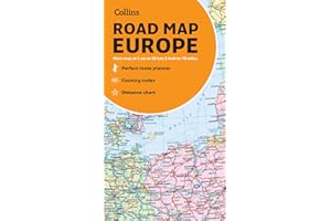 Collins Map of Europe