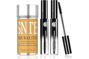 Samnyte Hair Wax Stick for Flyaways, Fly Away Hair Tamer Stick for Baby Hair, Hair Finishing Stick Works in 3 Seconds, Hair Wax Stick for Long-Lasting Fixed Hair Styling, Wax Stick for Hair