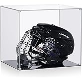 MaiiTiproll All Clear Acrylic Helmet Display Case, Assembly Box for Helmet Display, High-end Memory Box for Memorabilia (15x12x13&rdquo;)