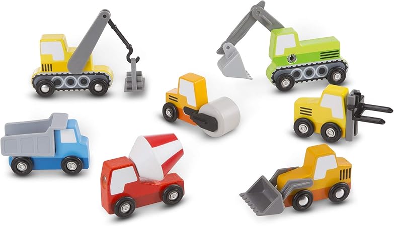 melissa and doug stacking construction vehicles