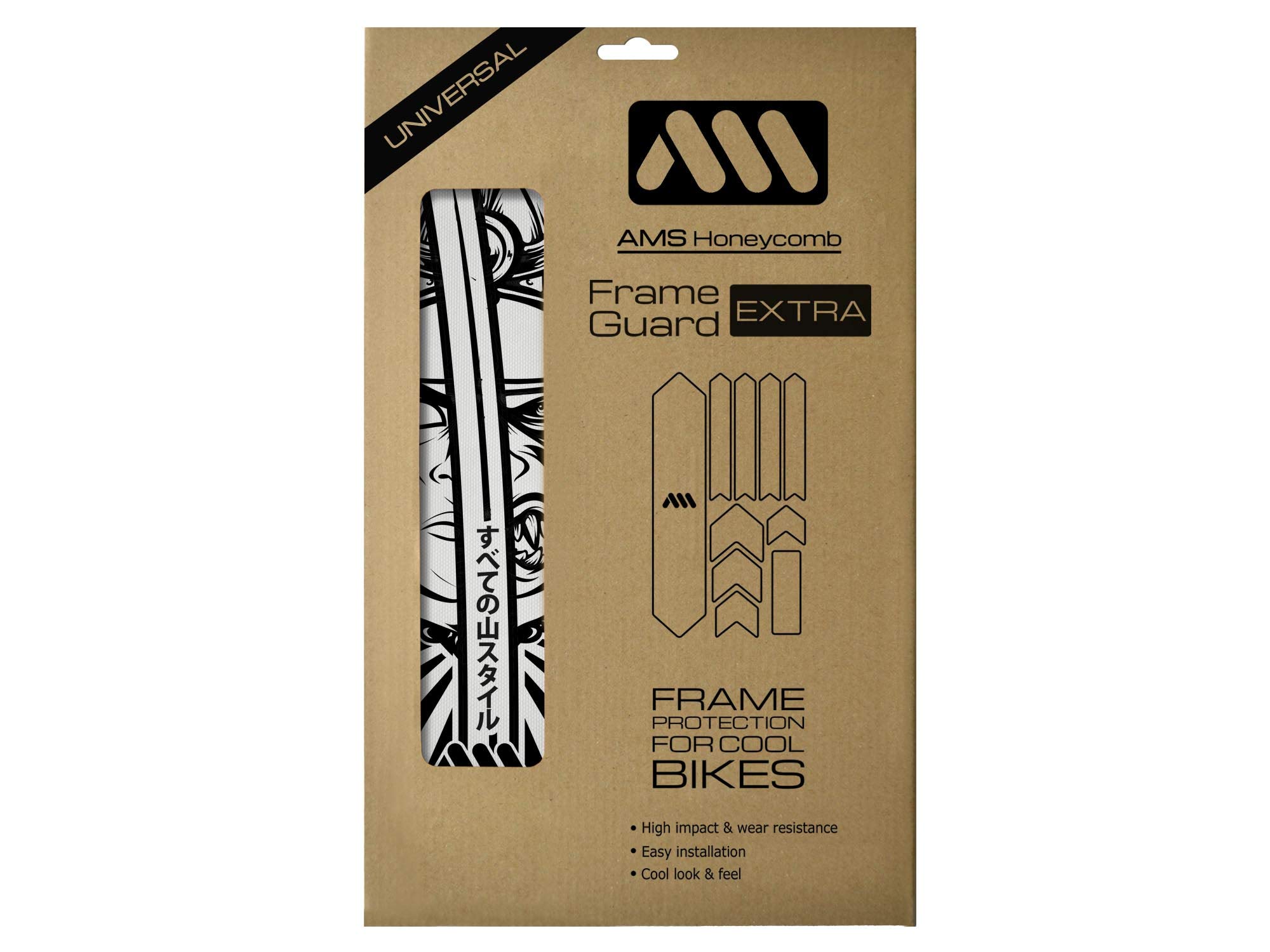 All Mountain Style Unisex's Frame Guard XL, Ronin/Black