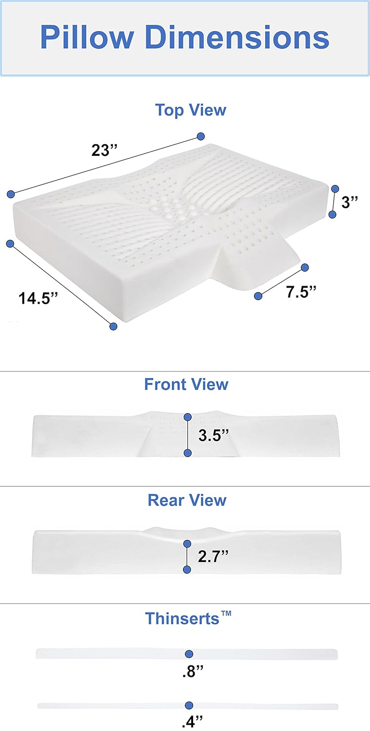 White Usuno Pillow Bed Pillow 0083 Standard Size Alemdad Ly
