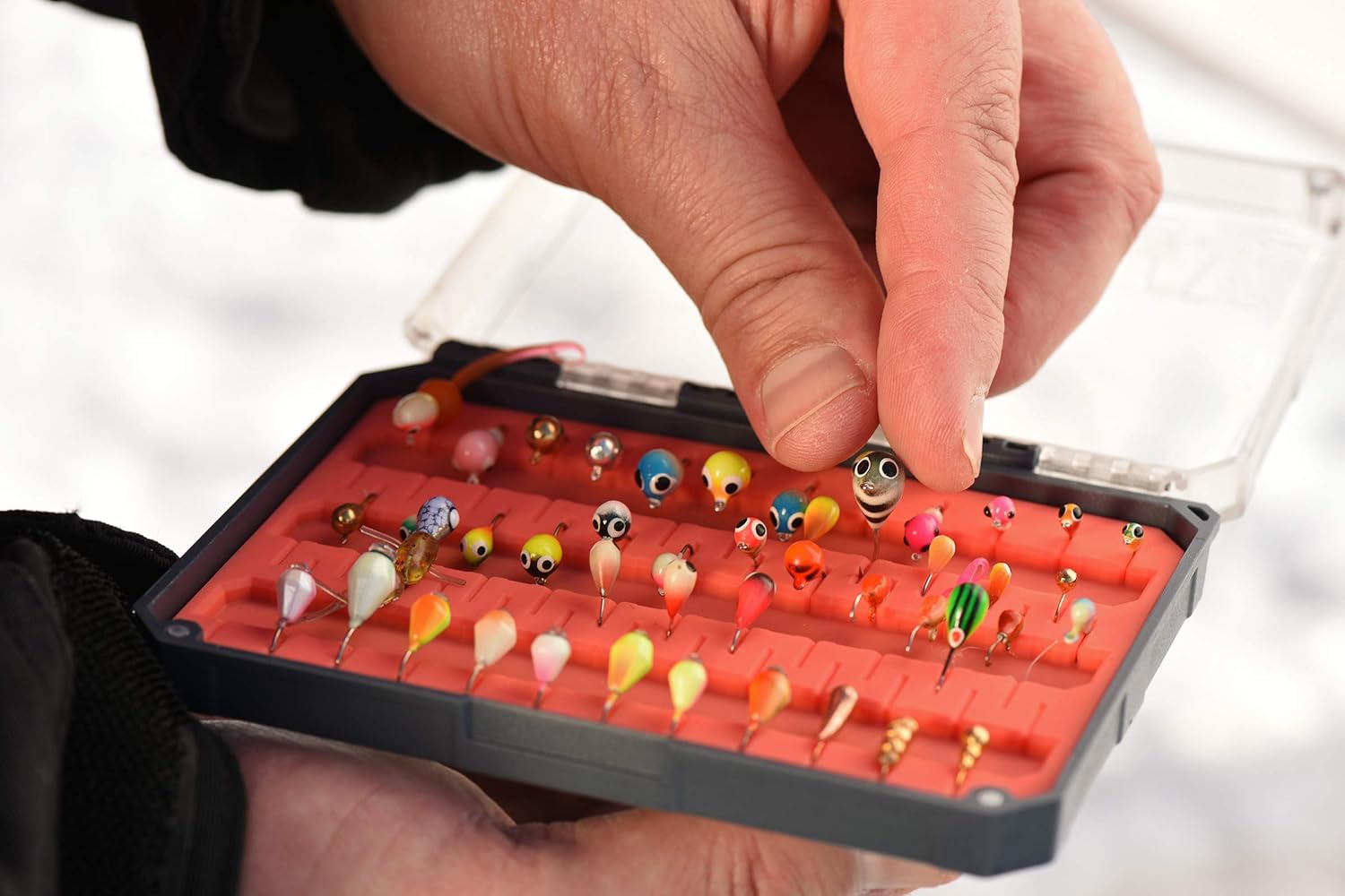 Gruv fishing micro jig box Clearance