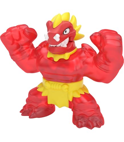 Heroes Of Goo Jit Zu Actionfiguren – Rock-Jaw Vs. Tiger, 2 Stück, Dehnbar & Weich, Für Kinder