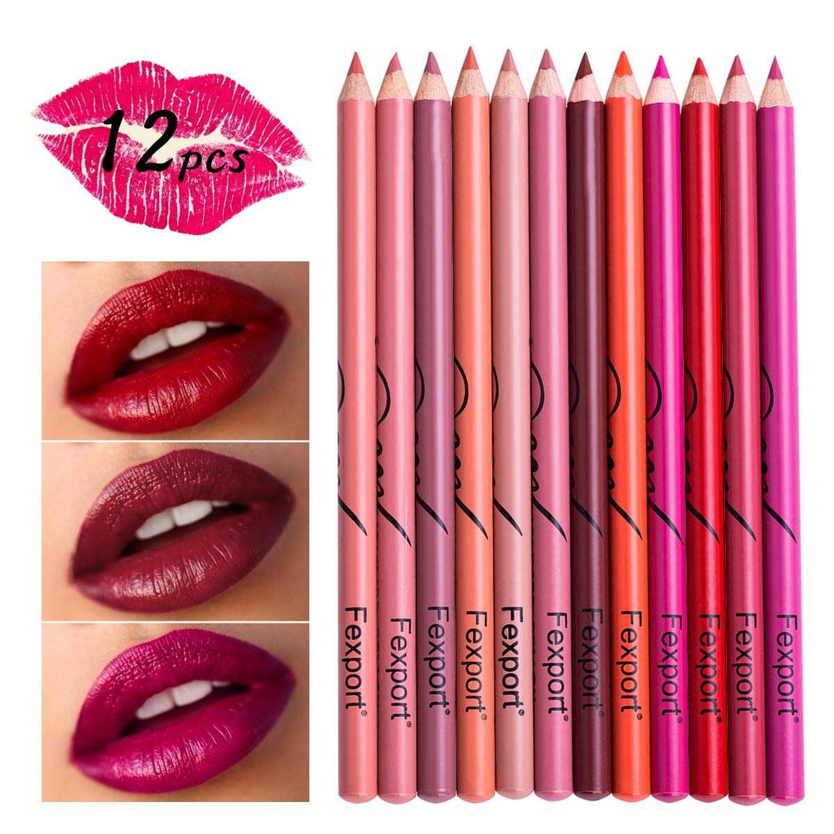 lip liner and lipstick set